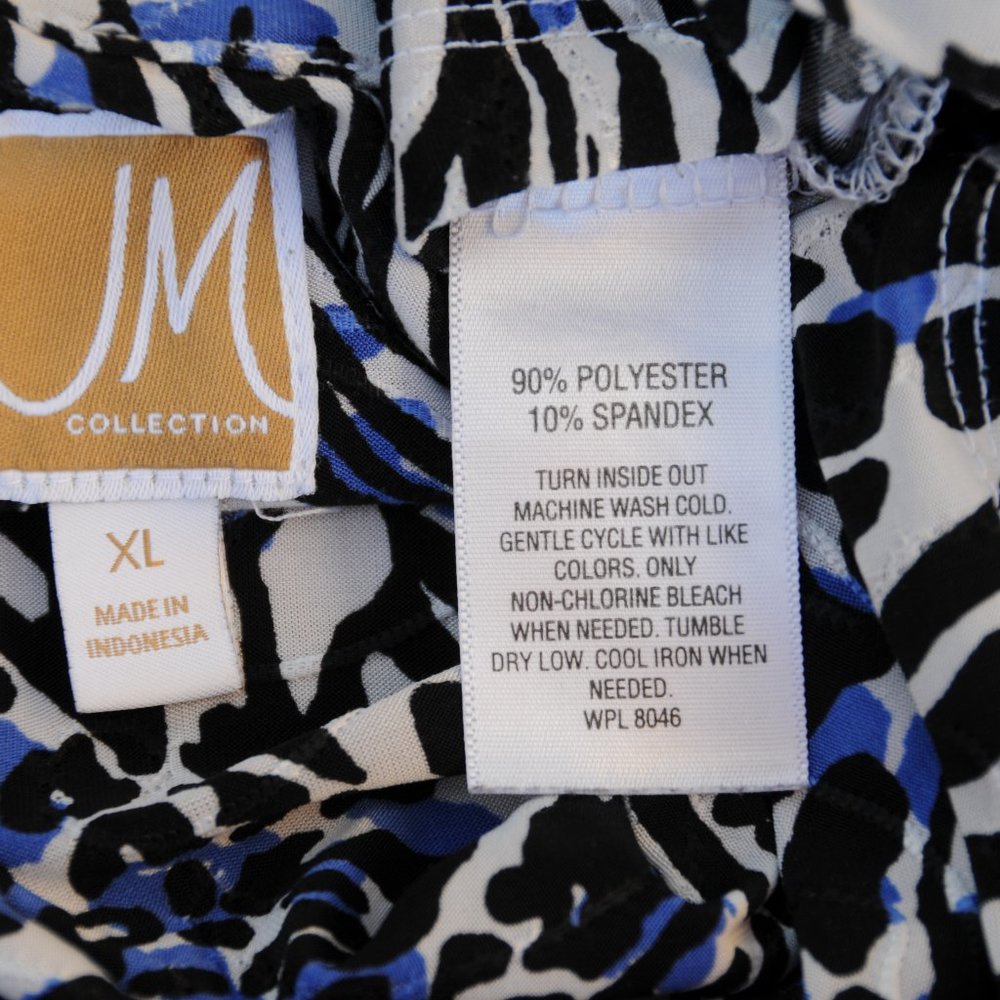 JM Collection Short Sleeved Blouse - Picture 6 of 6